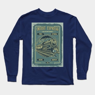 RETRO TRAIN Long Sleeve T-Shirt